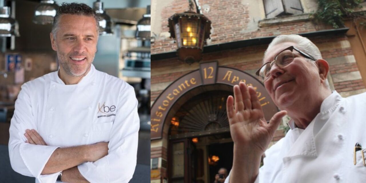 Chef Perbellini at the helm of 12 Apostoli restaurant: the ‘Home’ he had always dreamed of