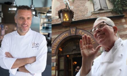 Chef Perbellini at the helm of 12 Apostoli restaurant: the ‘Home’ he had always dreamed of