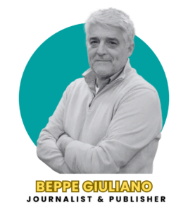 Beppe-Giuliano, journalist and publisher