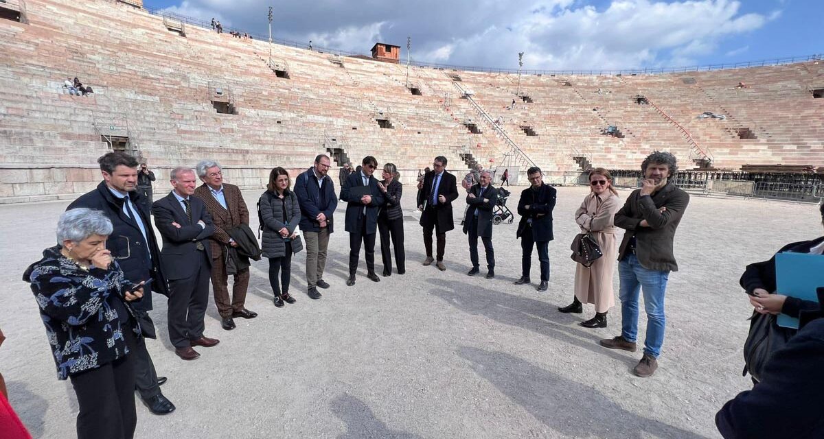 Work begins to make Arena di Verona accessible for the 2026 Paralympics