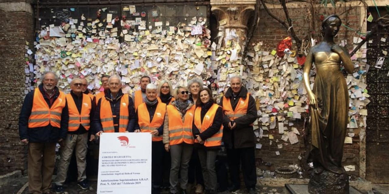 Angeli del Bello, the volunteer Angels who clean up Verona