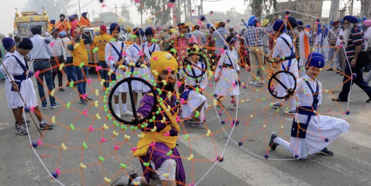 San Bonifacio, the colourful Sikh procession of Nagar Kirtan