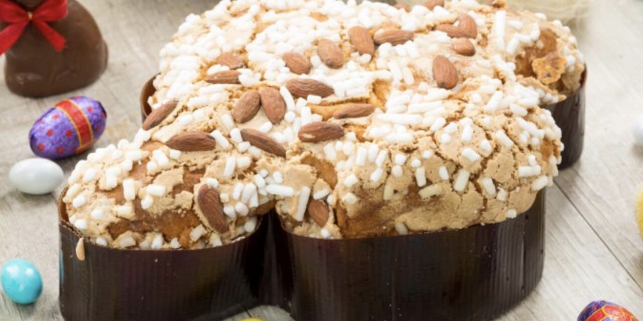 It’s not Easter in Verona without the “colomba” as a dessert