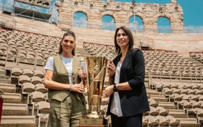 After 35 years, volleyball returns to the Verona amphitheater, The Arena. The Eurovolley cup match, Italy-Romania, will take place in August