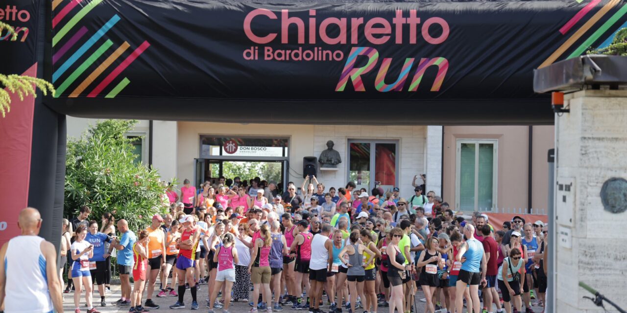 Chiaretto Run on Saturday, June 10th, to run at sunset through the Bardolino vineyards