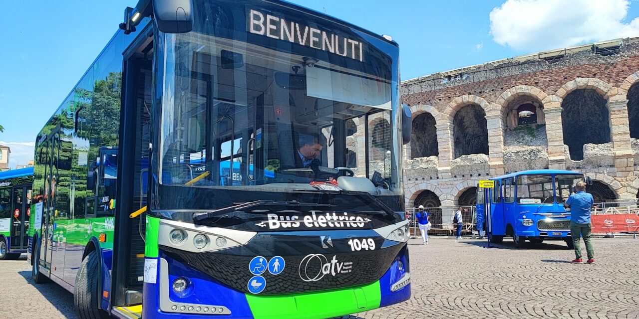 Verona buses go electric, full green fleet by 2026