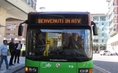 The summer bus timetable starts in Verona. New features include contactless payment on the bus line 199 Station-Airport 