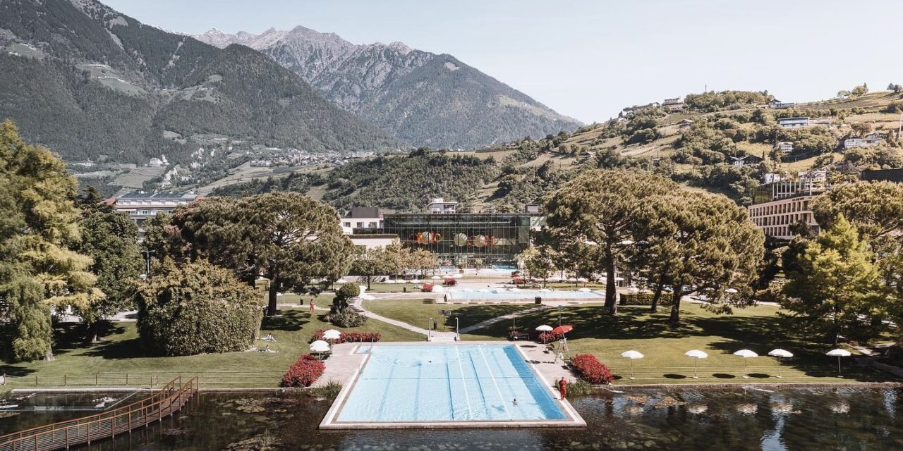 The Merano Thermal baths are the first spa in the world to receive the sustainable certification Earthcheck  