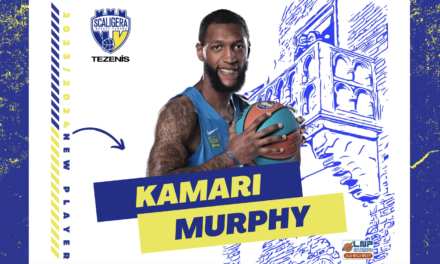 American Kamari Murphy the new Scaligera Basket champion of Verona