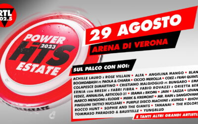 Power Hits Estate 2023 by RTL 102.5: the complete lineup at the Arena