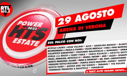 Power Hits Estate 2023 by RTL 102.5: the complete lineup at the Arena