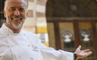 The temple of Veronese cuisine reopens. Chef Giancarlo Perbellini’s new restaurant