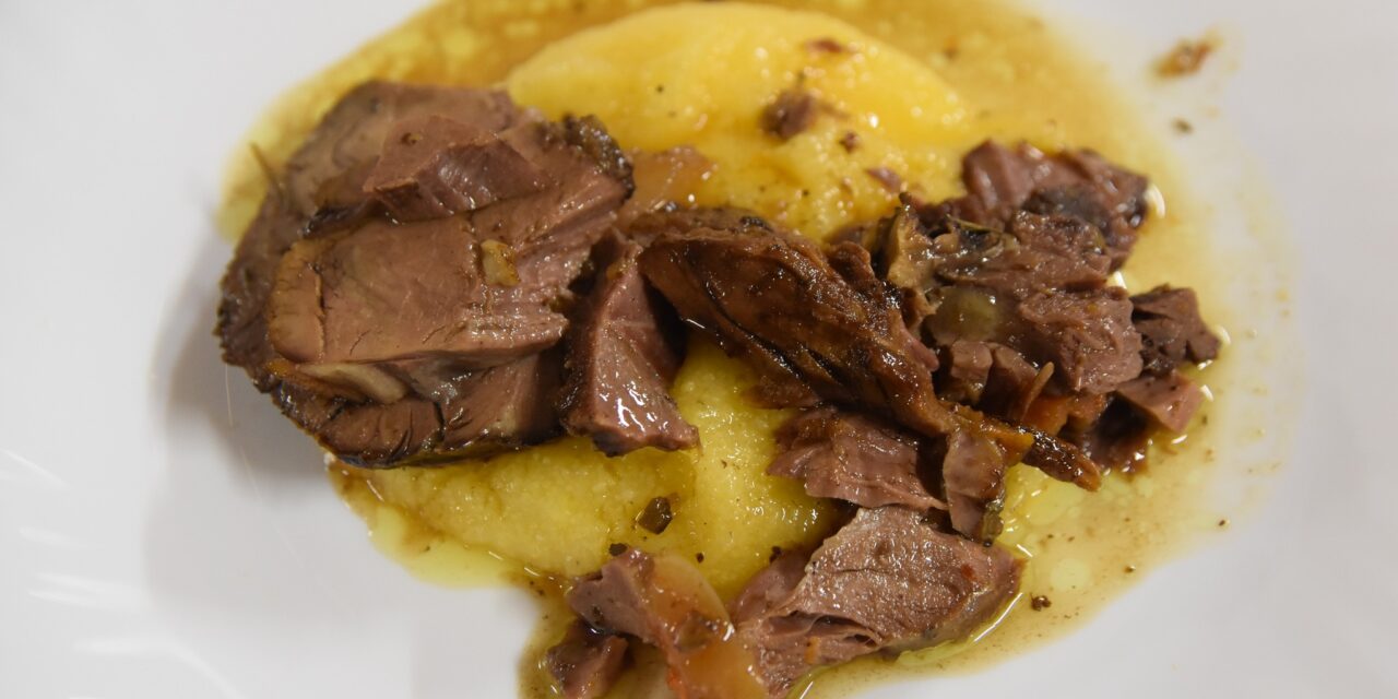 Fiera della Polenta in Vigasio, province of Verona. From today, 100 different dishes of corn porridge will be served