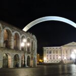 Christmas in Verona. A new (temporary) installation will replace the traditional comet star