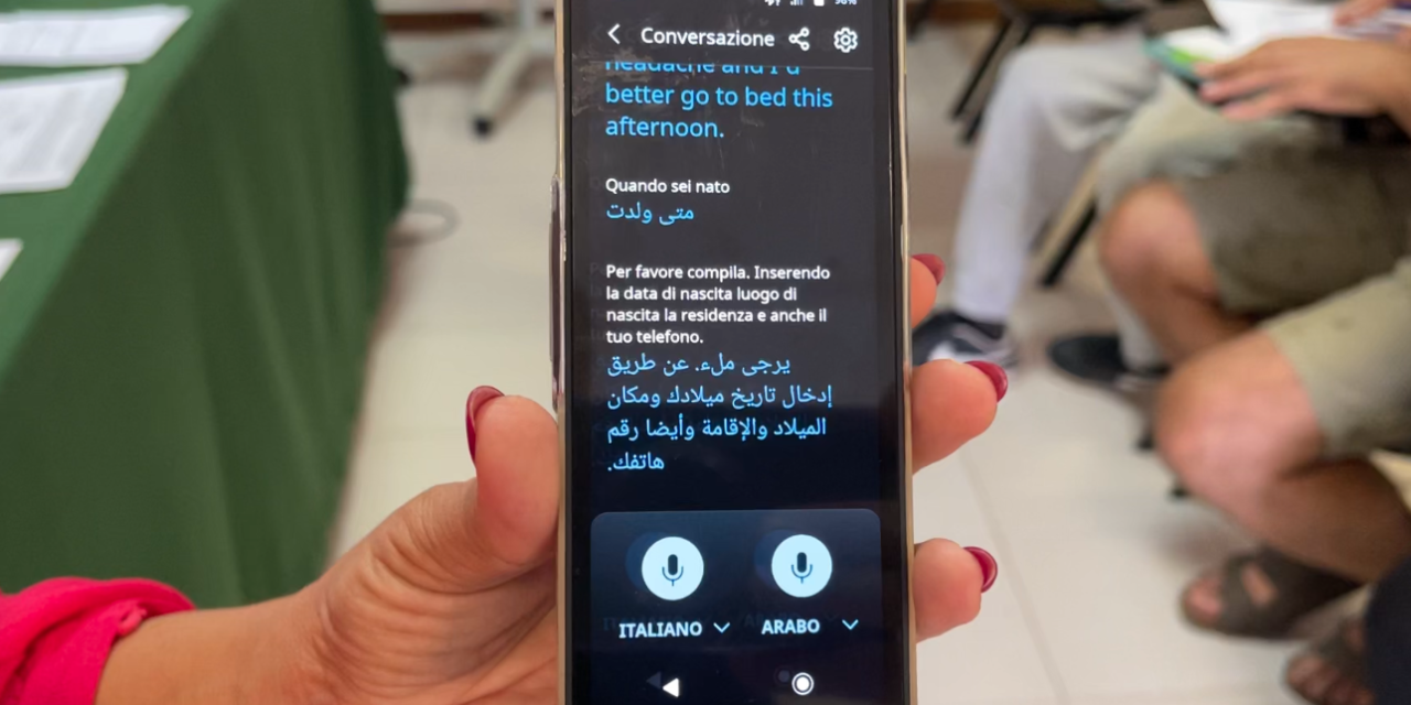 Digital translator in 70 languages to facilitate foreign workers in Coldiretti Verona’s classrooms