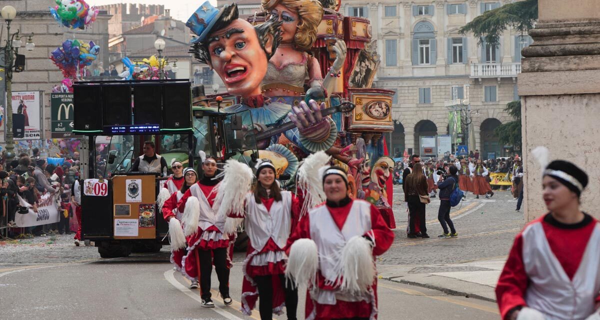 The carnival parade was cancelled due to bad weather. But what is the tradition of the floats?
