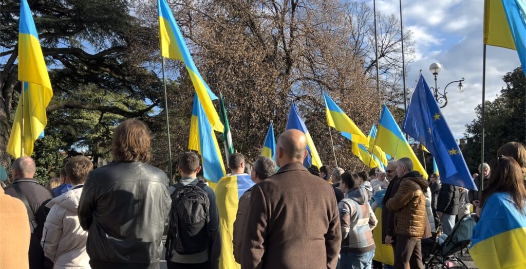 Ukraine manifestation 25 February 2024