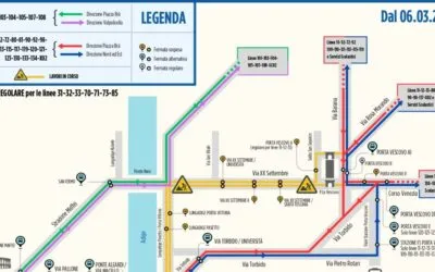 Veronetta, the maxi trolleybus construction site starts: all measures for residents and transit